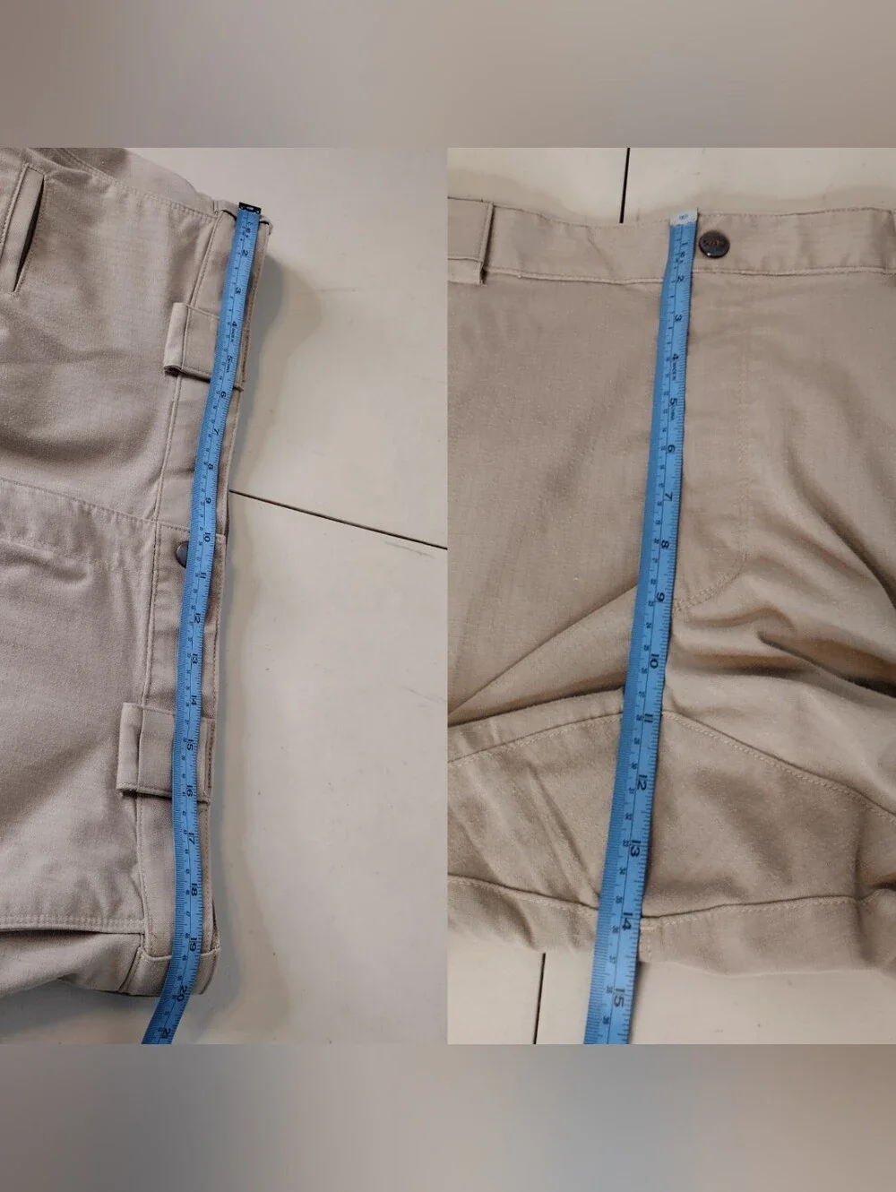 5.11 Tactical Tan Men's Outdoors Work Utility Cargo Pants Sz 40×30 - Picture 10 of 15